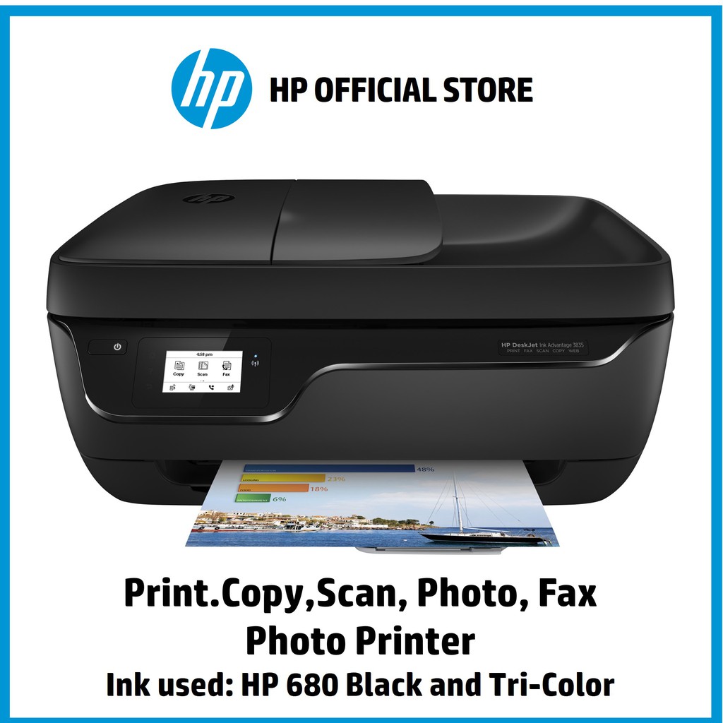 Hp Deskjet 3835 Instalar . HP DeskJet Ink Advantage 3835 (Print.Copy,Scan, Photo, Fax ...