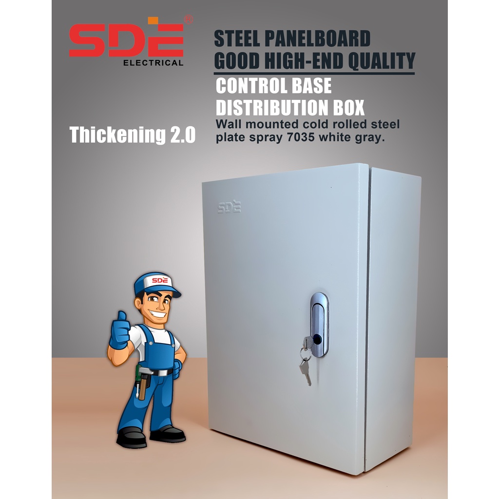 SDE STEEL PANEL BOARD / STEEL PANEL BOX / ELECTRICAL ENCLOSURE