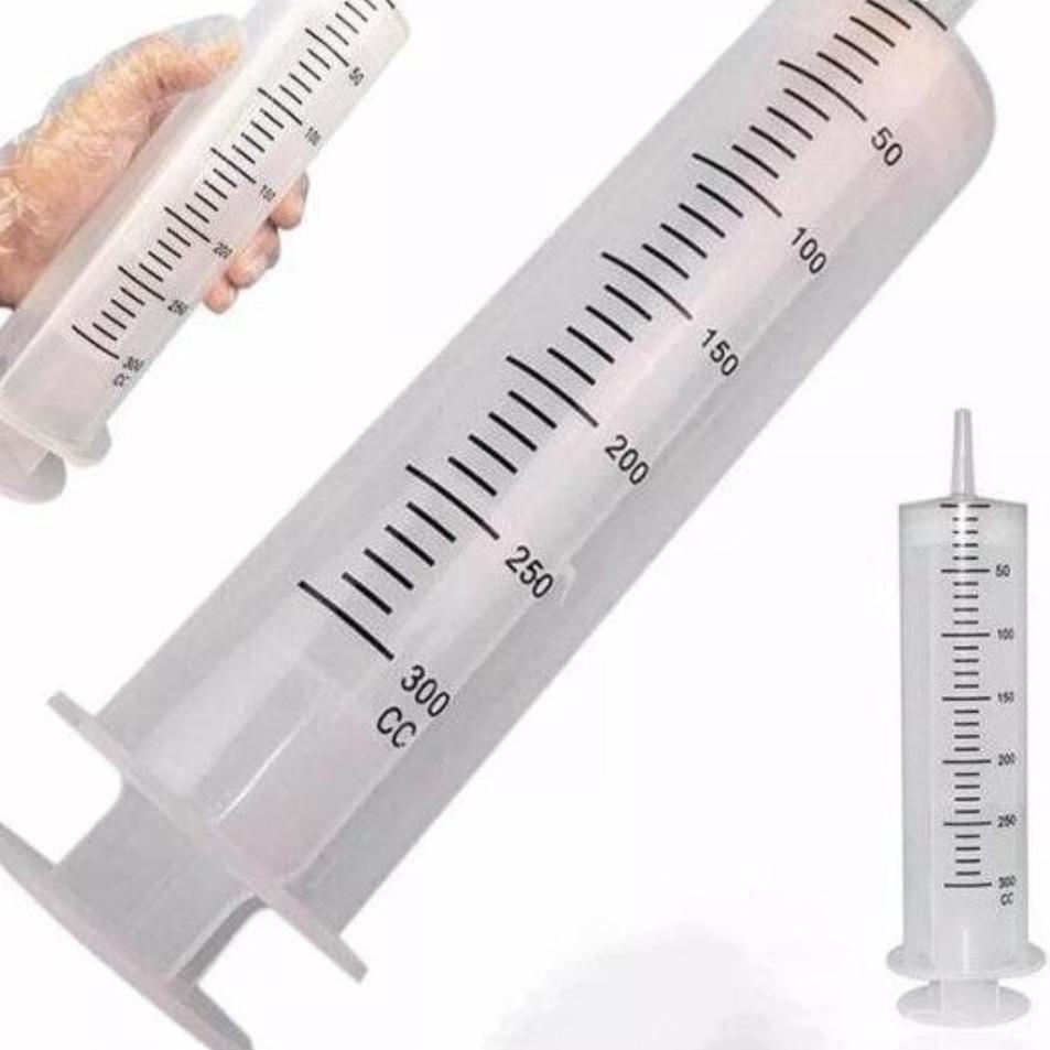 (JKEUR Code) 300ml Large Capacity Syringe jumbo 300cc Syringe 300ml