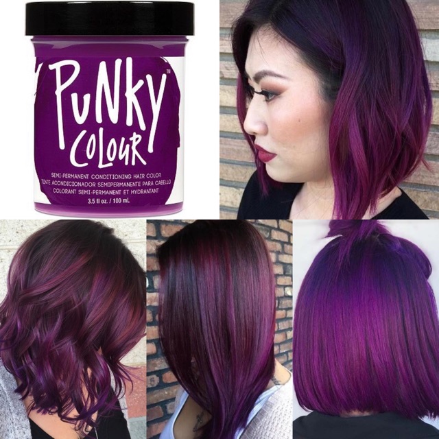 PUNKY COLOUR PURPLE HAIR COLOR 3.5OZ Shopee Philippines