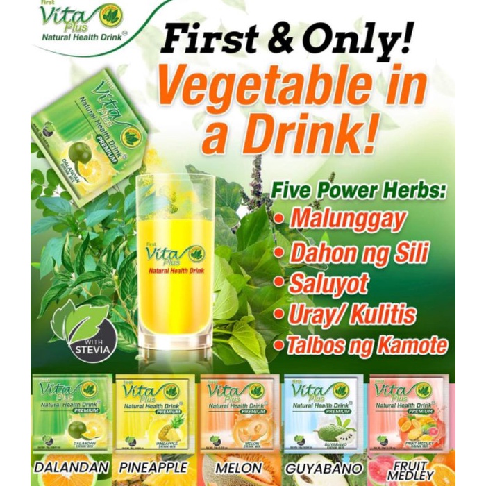 FIRST VITA PLUS NATURAL HEALTH DRINK Premium/Gold/Revitalized Forte