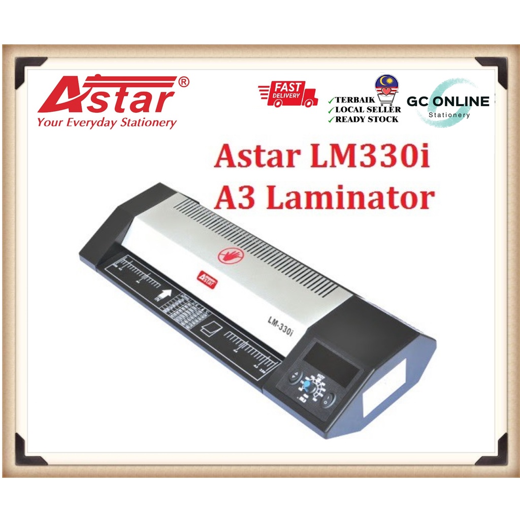 Astar LM330i A3 Heavy Duty Laminator / Laminating Machine / Machine