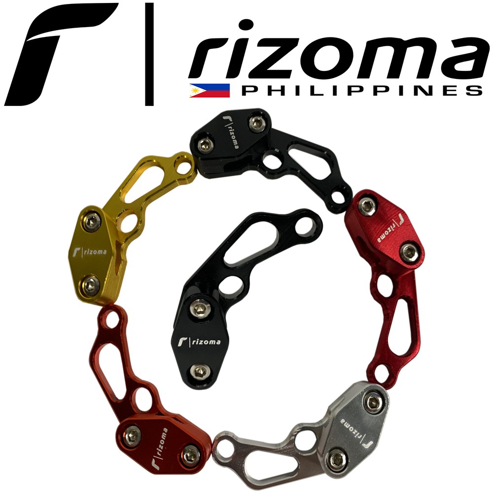 Rizoma Universal Motorcycle Brake Hose Holder CNC Alloy Disc Brake Hose