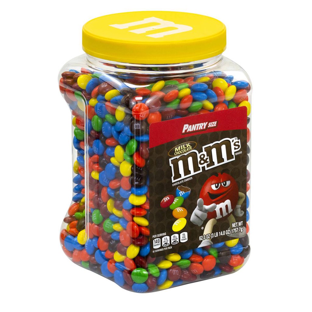 M&M's Milk Chocolate Jar 62 oz. Shopee Philippines