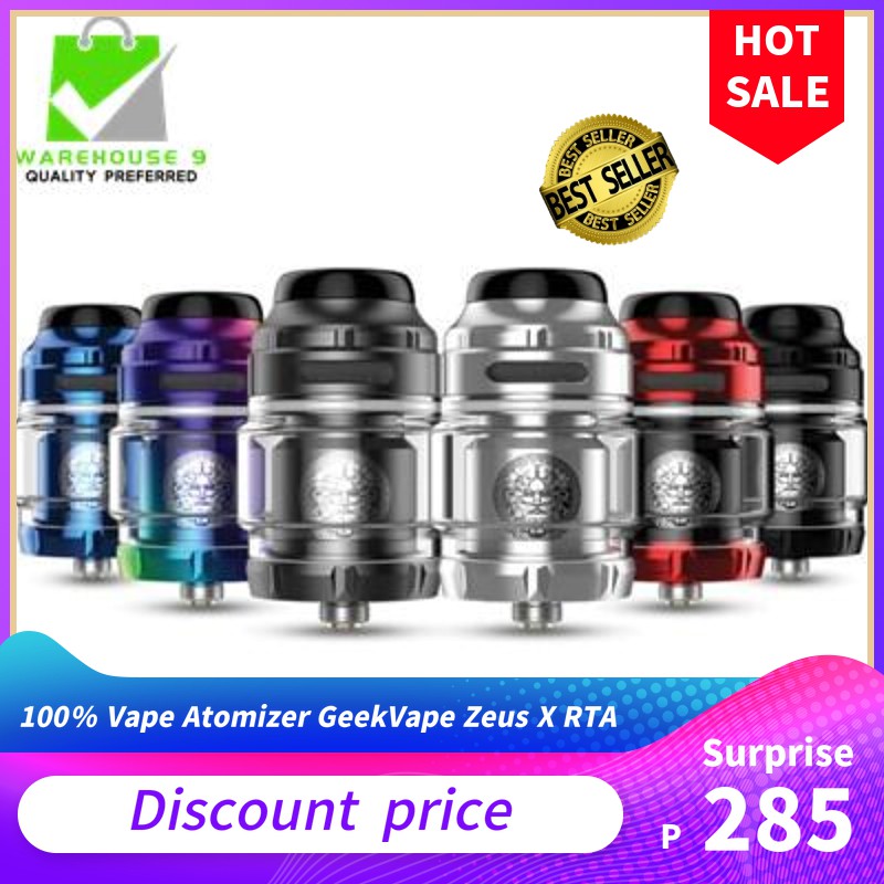 GeekVape Zeus X RTA 4.5ml Rebuildable Tank Atomizer Original Vape