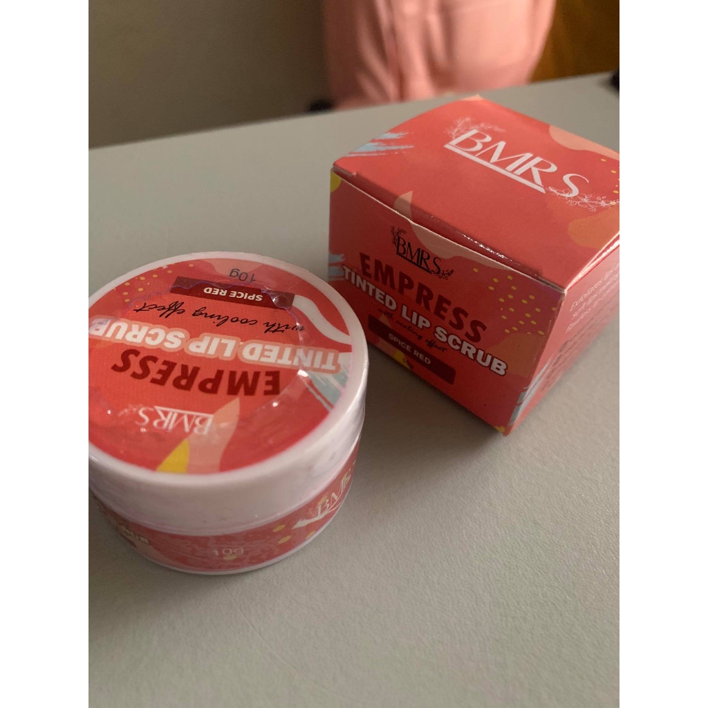 Authentic availableBMRS Empress Tinted Lip Scrub with Cooling Effect