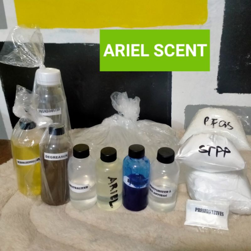 RAW MATERIALS FOR LIQUID DETERGENT(13 COMPONENT) Shopee Philippines