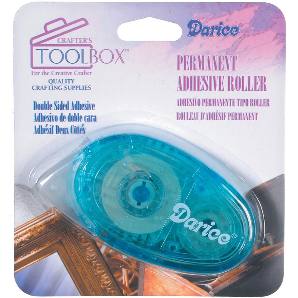 DARICE PERMANENT ADHESIVE TAPE ROLLER GLUE TAPE RUNNER 8MM Shopee