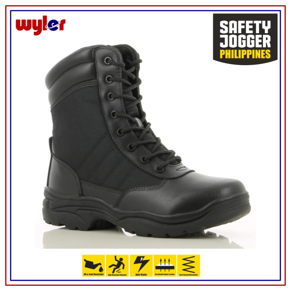 Safety Jogger Tactic Tactical Shoes High Cut Military Boots Performance Safety Shoes Combat