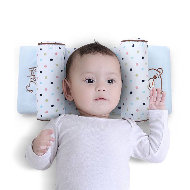 The Baby Anti Deflection Pillow Can Be Adjusted to Correct the