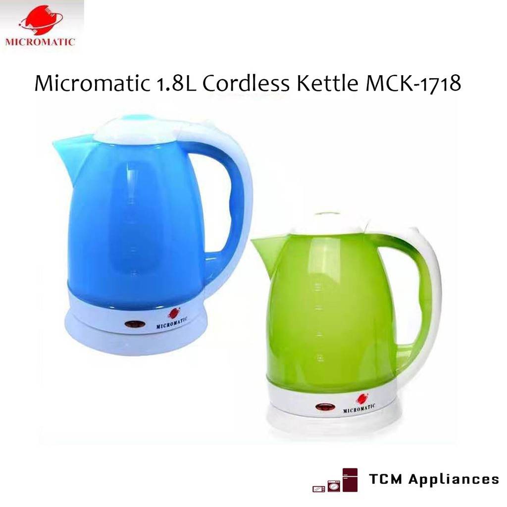 Micromatic 1.8L Electric Kettle MCK1718 Shopee Philippines
