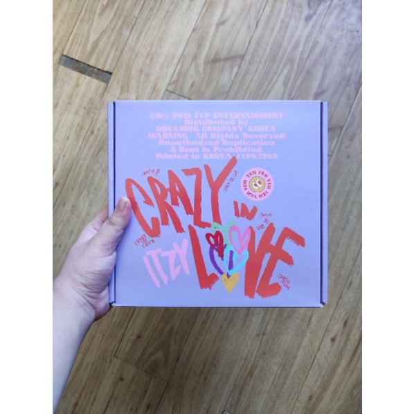 UNSEALED ITZY CRAZY IN LOVE ALBUM YEJI VERSION Shopee Philippines