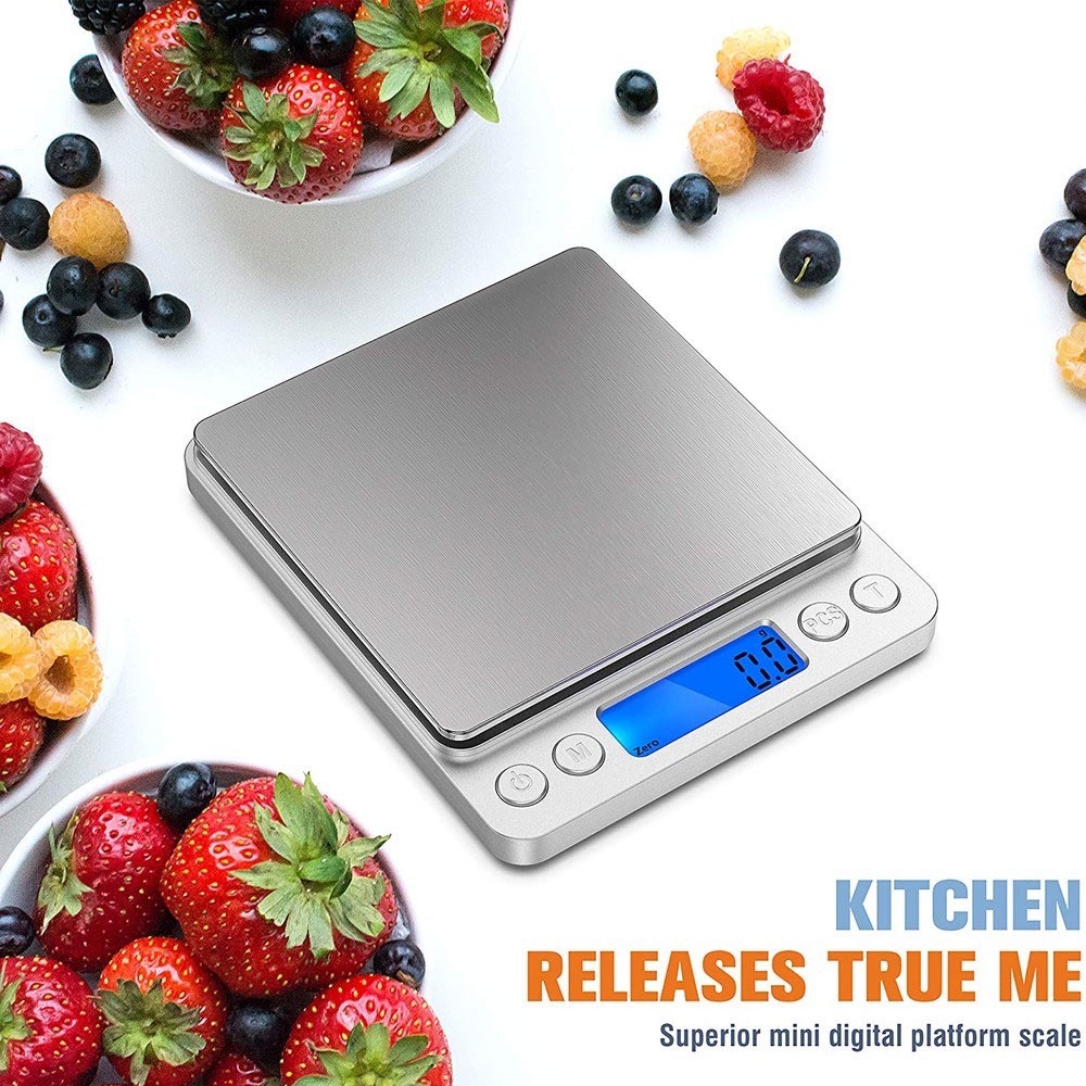 CA SHOPPERS Food Weighing Scale Digital Kitchen Scale Weight Grams
