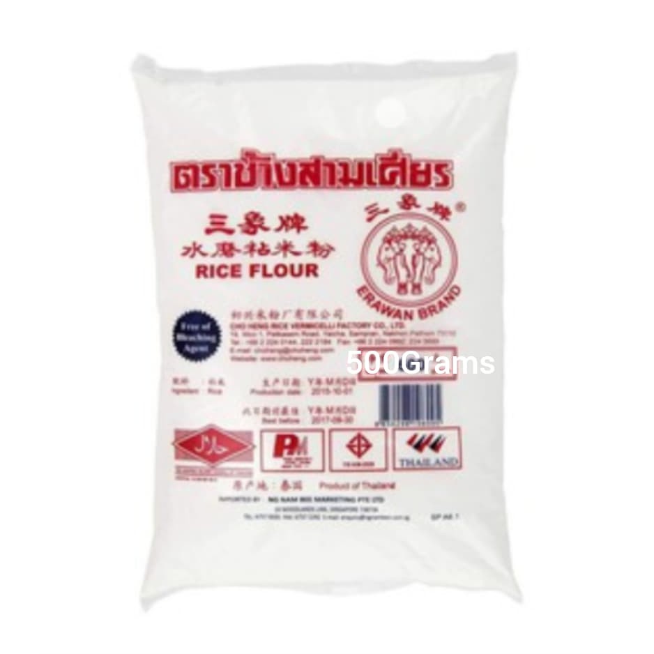 Rice Flour Glutinous Malagkit Rice flour 500 grams Product of THAILAND