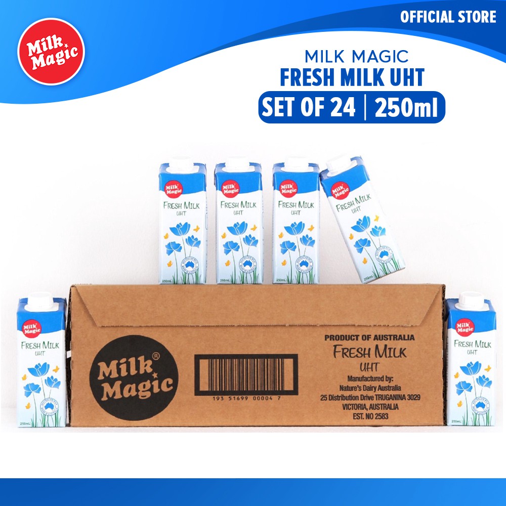 Milk Magic Fresh Milk 250ml ( Set of 24) Shopee Philippines