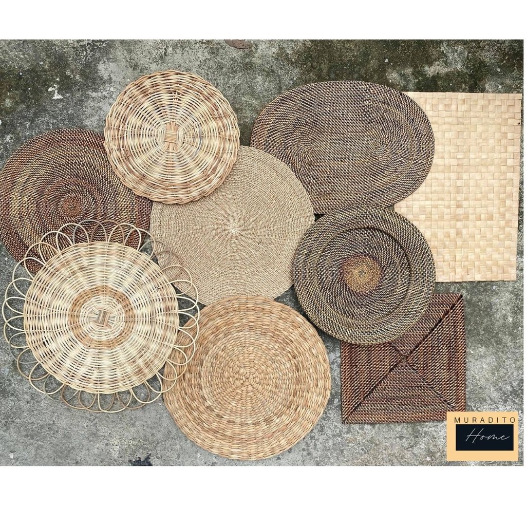 GAWANG PINOY Nito & Abaca Placemat Shopee Philippines