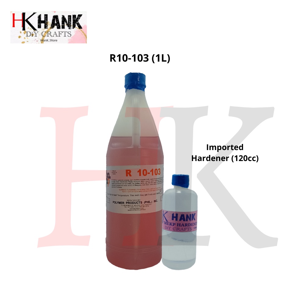 Fiberglass Premix Resin with 120cc IMPORTED MEKP Hardener Shopee