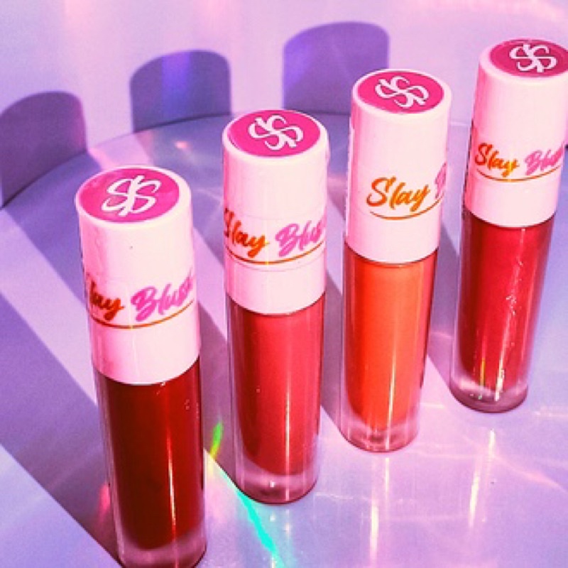 Blush Cream Gel 4 Shades Pigmented Lightweight highlights glow, dewy