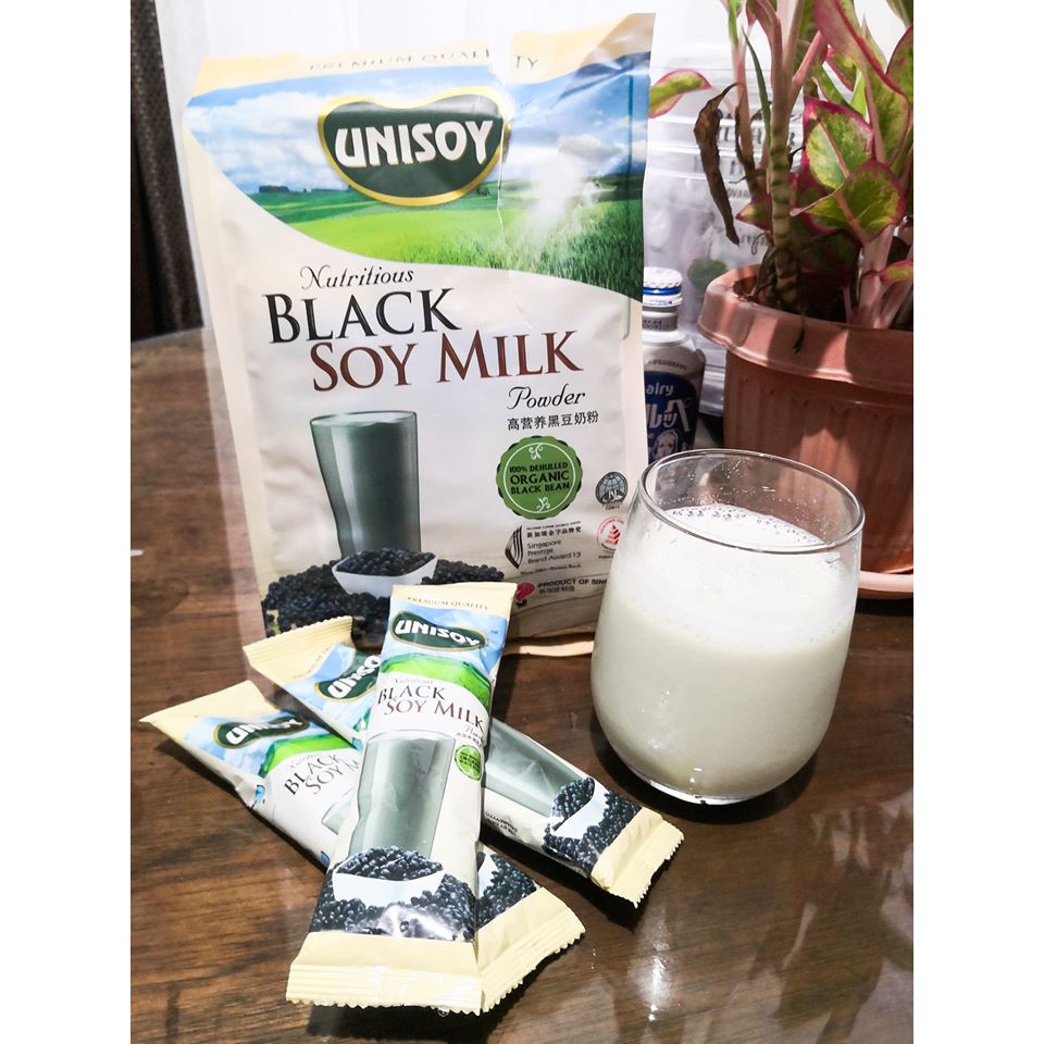Unisoy Black Soy Milk Powder Nutritious Shopee Philippines