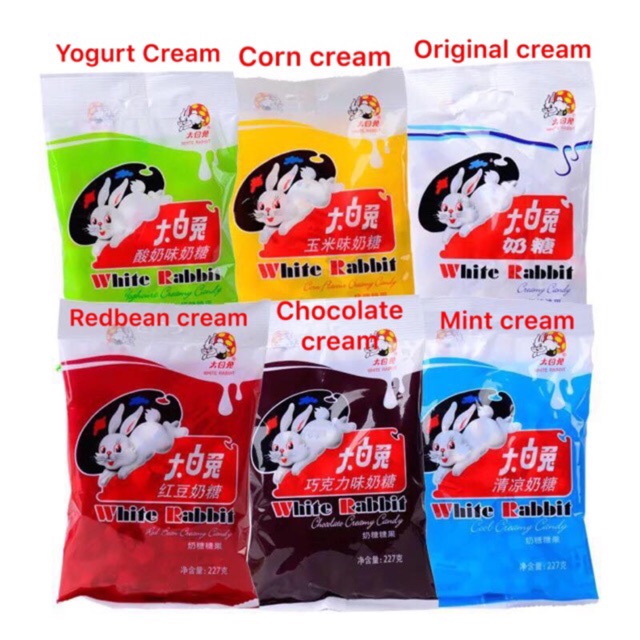 Authentic white rabbit creamy candy (227g) Shopee
