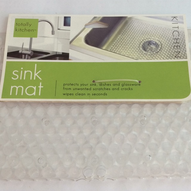 TOTALLY KITCHEN SINK MAT ( Transparent) Shopee Philippines