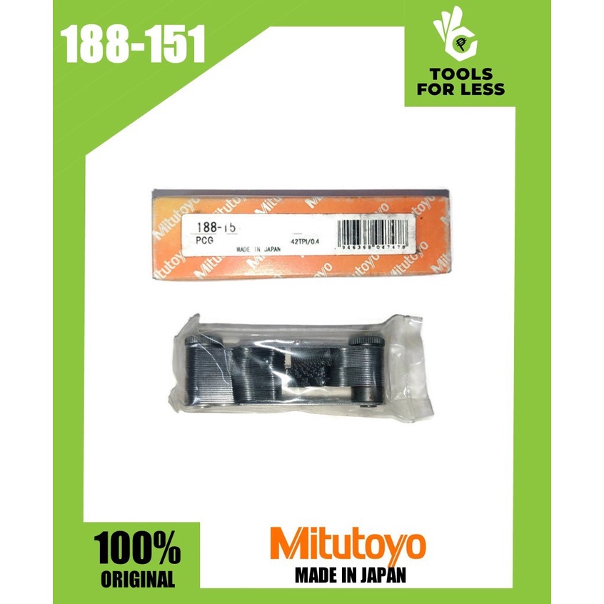 Mitutoyo Screw Pitch Thread Gage 442"/0.47mm TPI Model 188151 Made in Japan Shopee Philippines