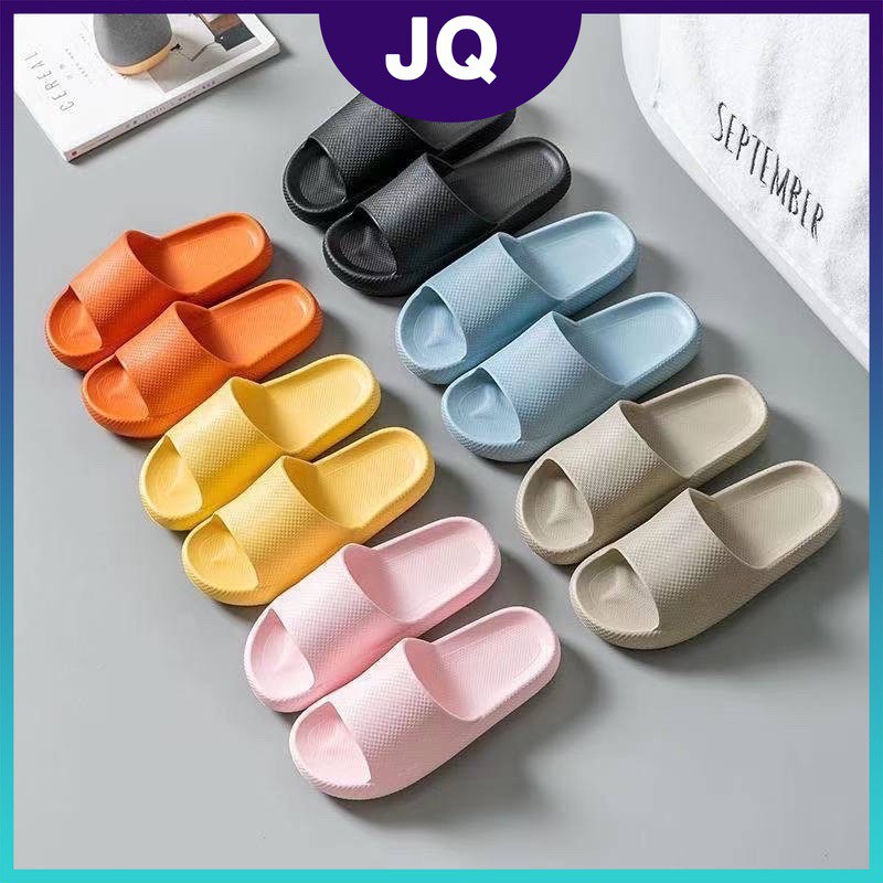 JQ Yeezy Slides Japanese Muffin Thick bottom Slippers for Women and Men