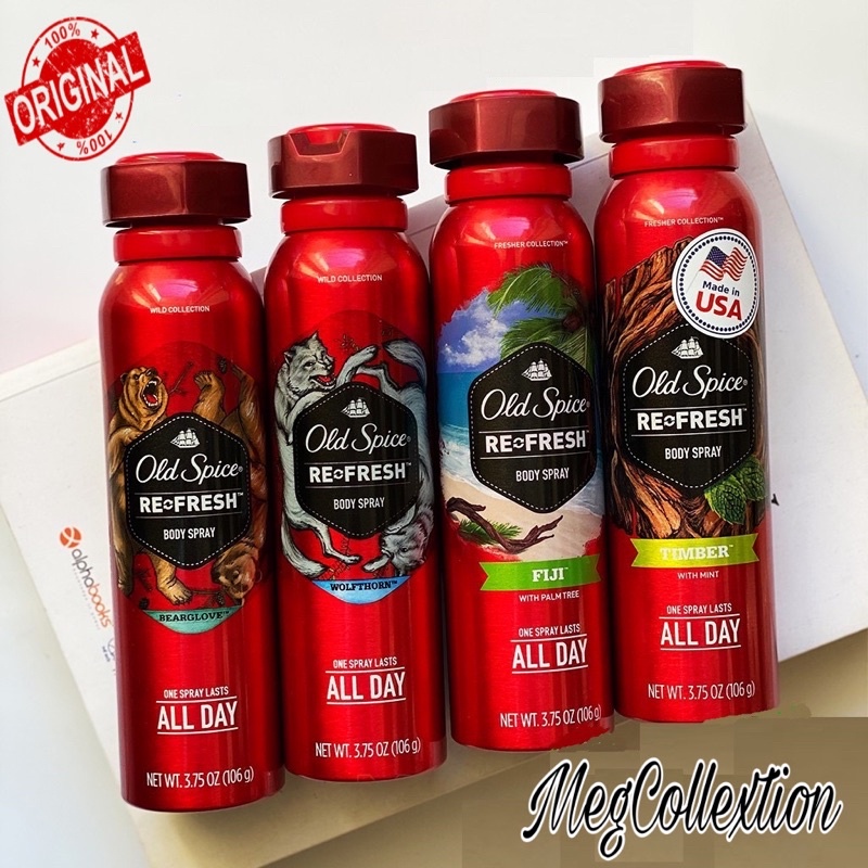 OLD SPICE BODY SPRAY Shopee Philippines