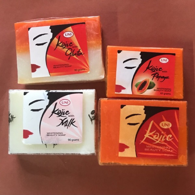 Kojic Whitening Beauty Soaps UNI Shopee Philippines