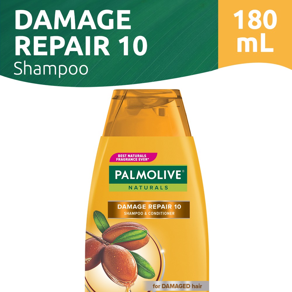 Palmolive Naturals Damage Repair 10 Shampoo and Conditioner 180ml