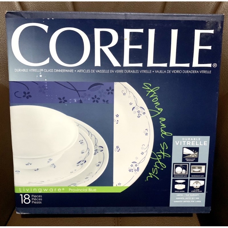 CORELLE Livingware 18piece Dinnerware Set Shopee Philippines