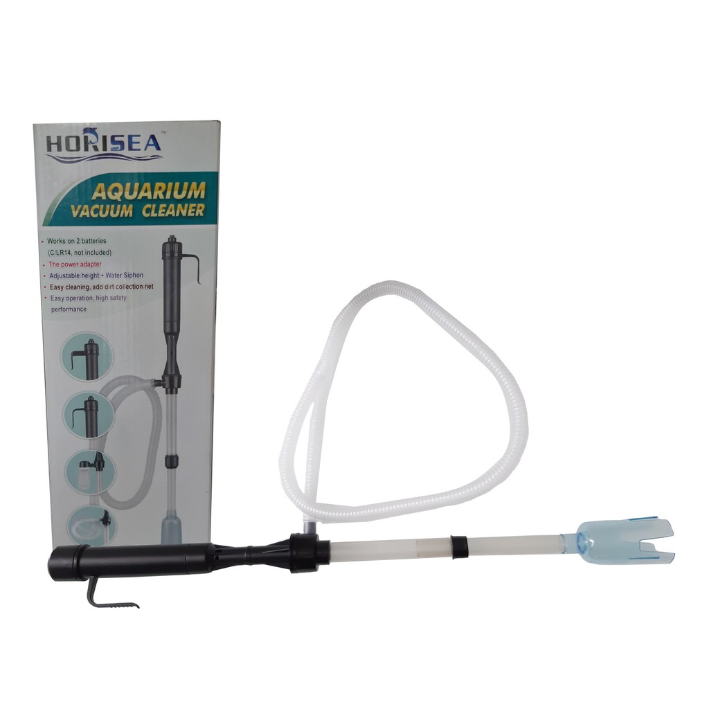 Aquarium Siphon Hose Vacuum Cleaner for Planted Tank, Small Aquariums
