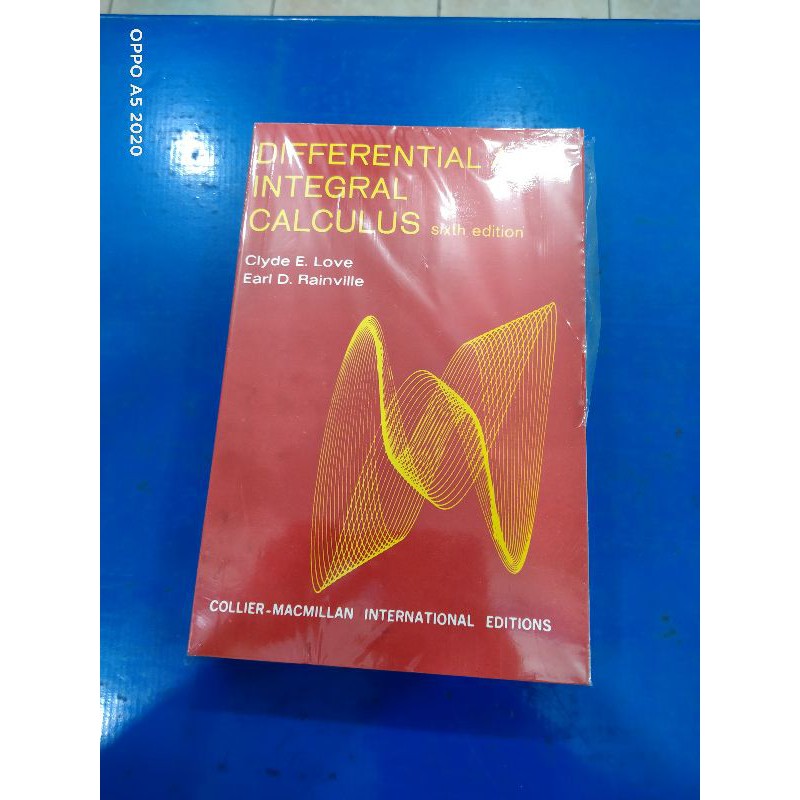 DIFFERENTIAL AND INTEGRAL CALCULUS 6TH EDITION BY LOVE