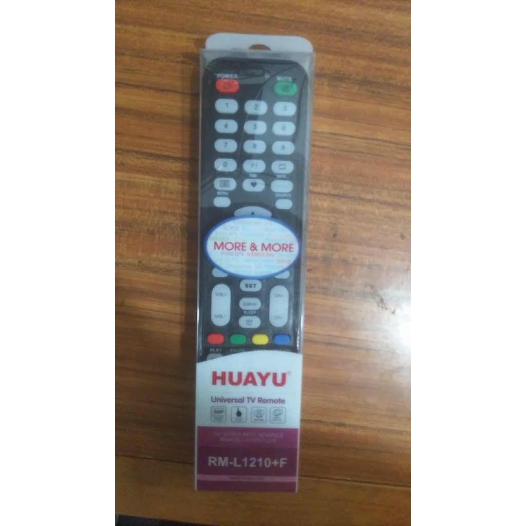 Huayu RML1210+F Universal LCD/LED TV Remote Control PENSONIC LED