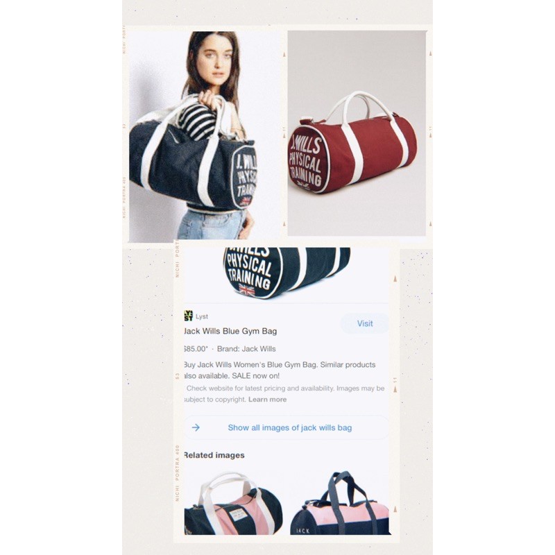 Jack Wills Duffle Bag atelieryuwa.ciao.jp
