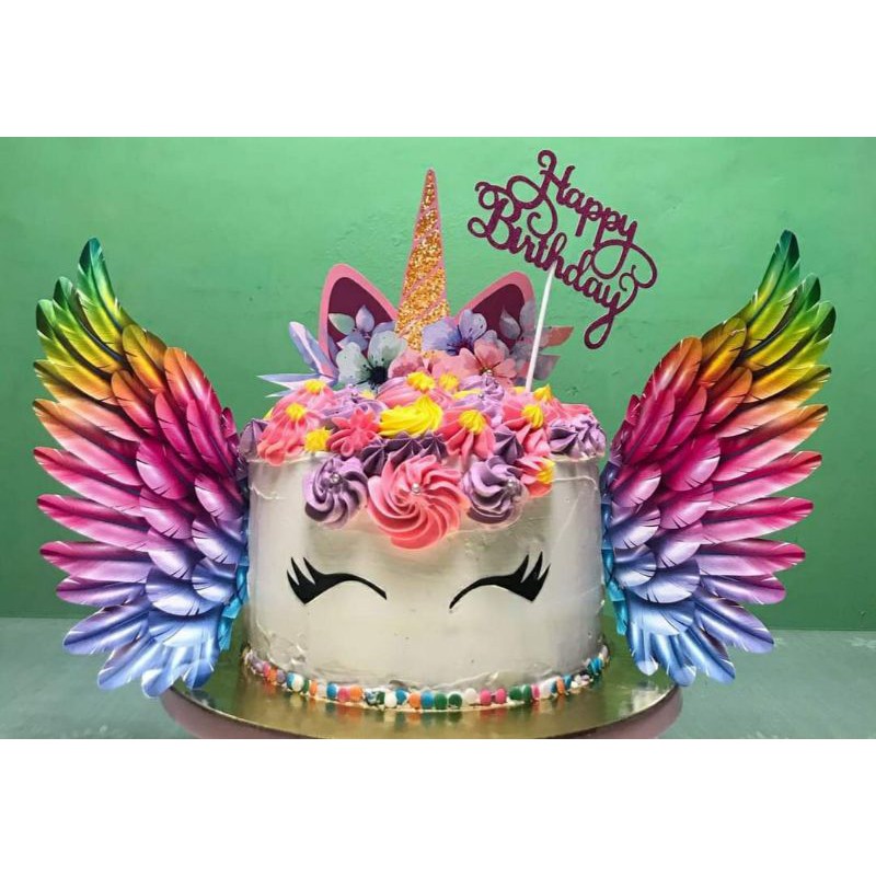 unicorn wings cake by the noisy cake shop cakesdecor unicorn cake