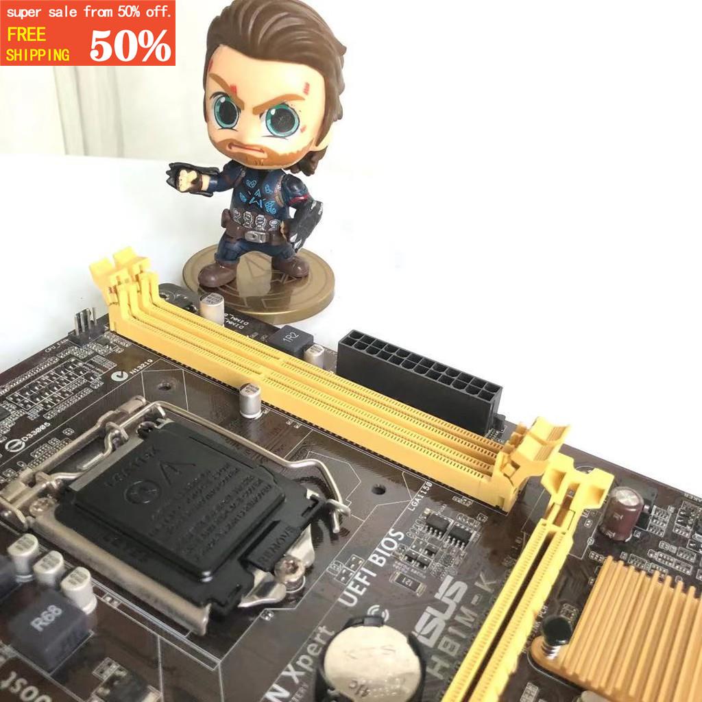 Asus H81MK Desktop Motherboard H81 Socket LGA 1150 i3 i5 i7 DDR3 16G MicroATX UEFI BIOS