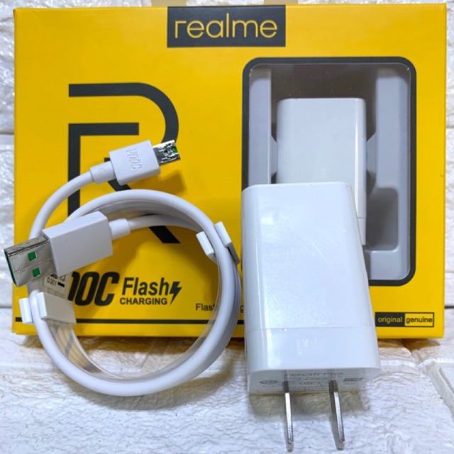 REALME Original 20W 5V/4A Micro VOOC Flash Charger Adapter