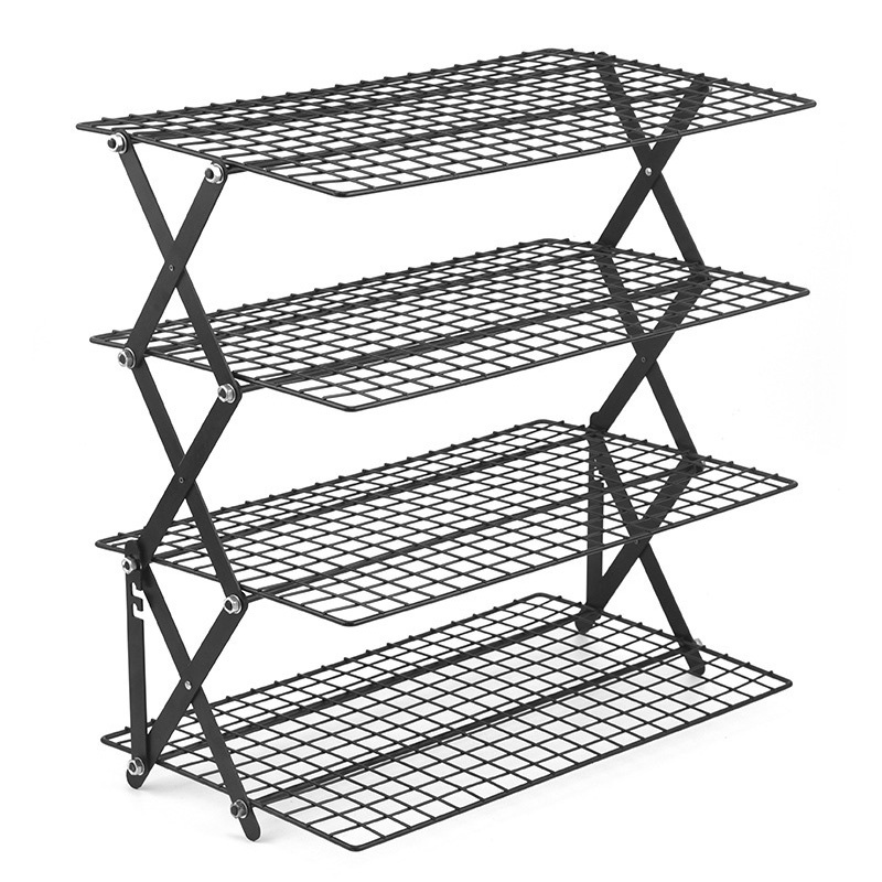 Outdoor Shelves Camping Multilayer Foldable Shelves Camping Picnic