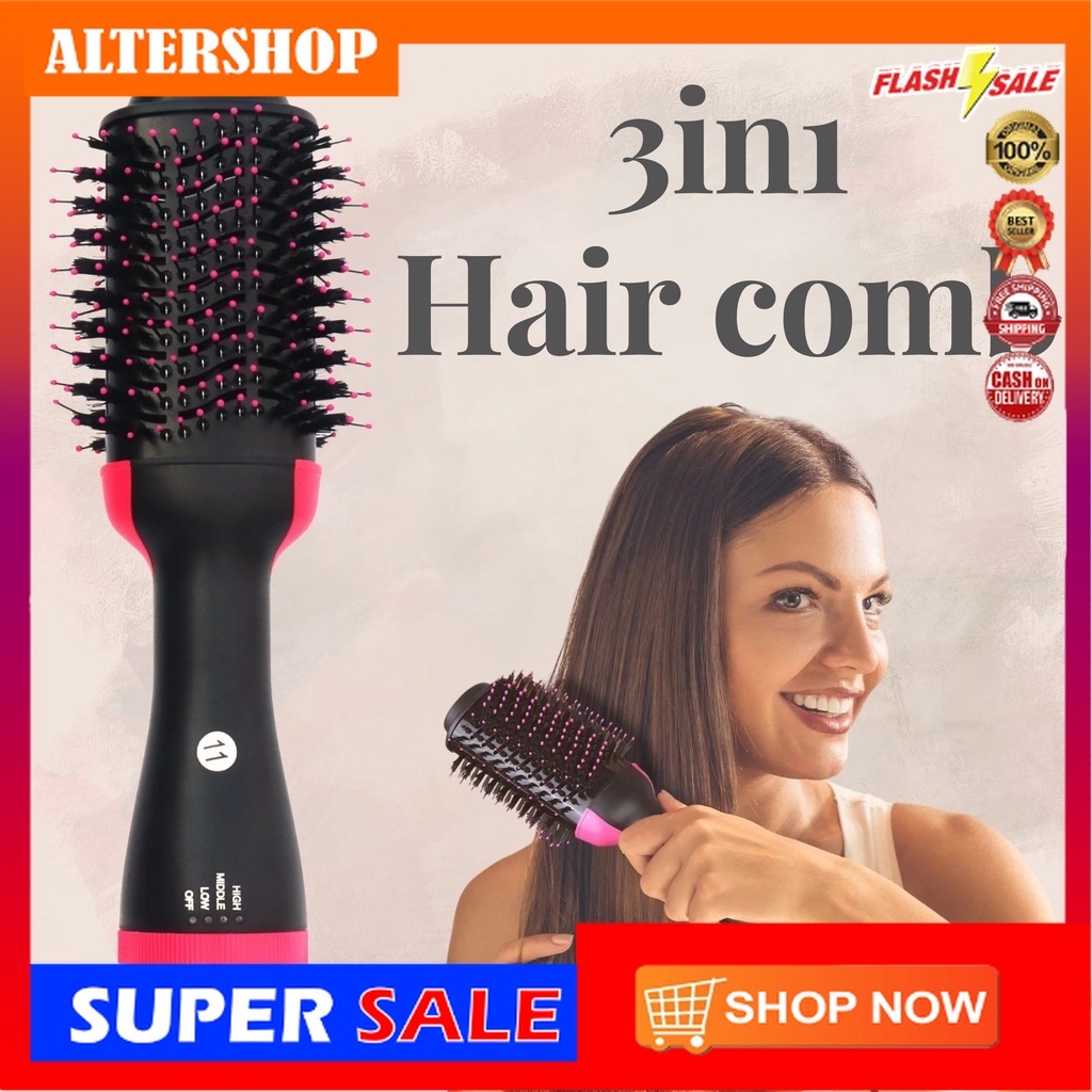 Original 3 in 1 One Step Hair Dryers and Volumizer Blower Professional