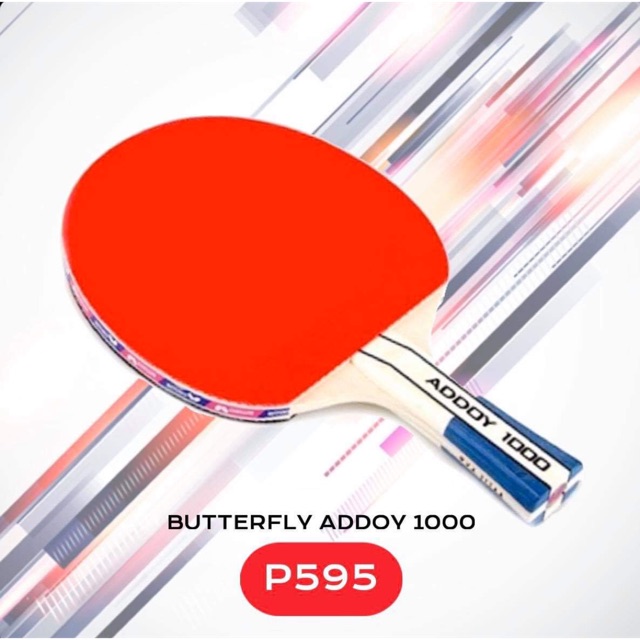 Butterfly Addoy 1000 Table Tennis Racket Shopee Philippines