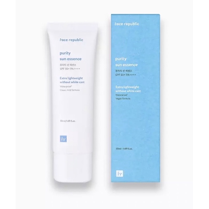 Brand New Auth Face Republic Purity Sun Essence 50ml / Full Bloom Sun Tint 50ml Shopee Philippines