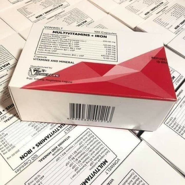 Vonwelt MultiVitamins Shopee Philippines