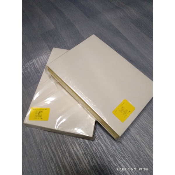A6 sticker paper for shopee waybill glossy 100 sheets Shopee Philippines