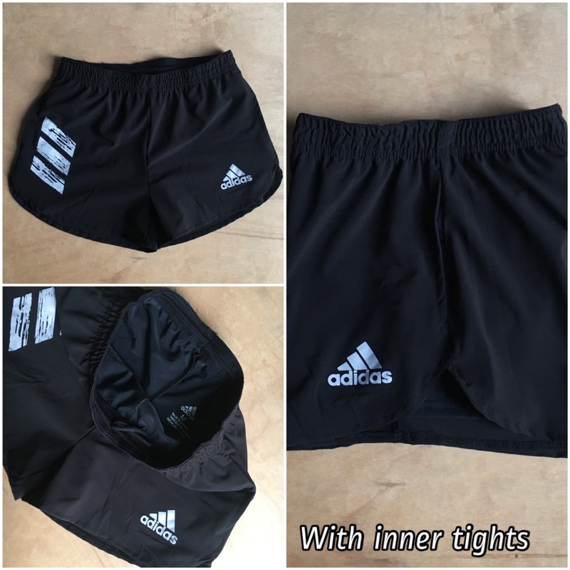 women running gym workout shorts with inner tights Shopee Philippines