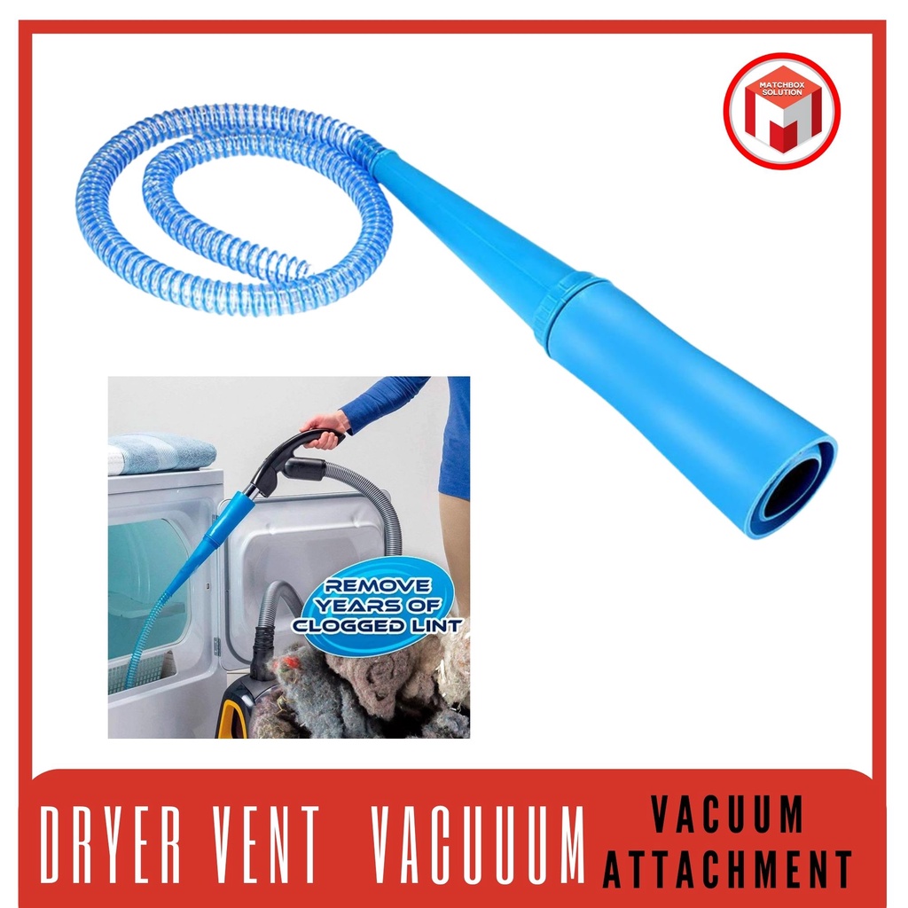 Original Dryer Vent Vacuum, Dust Cleaner, Vacuum attachment, Flexible