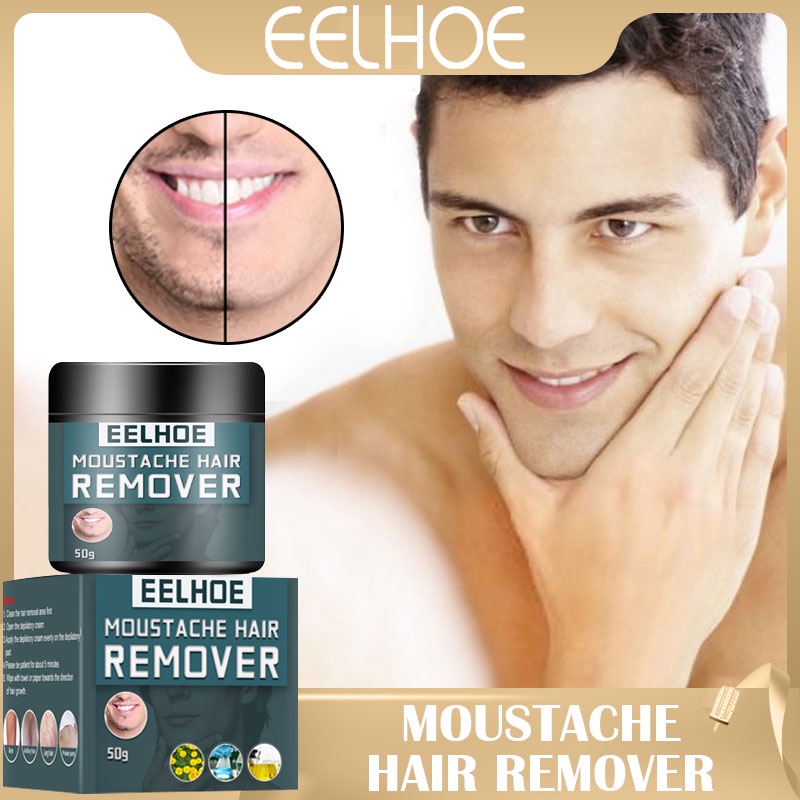 Eelhoe Men's Hair Removal Cream Whole Body Wax Remove Legs Hand Armpit