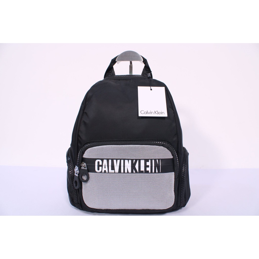 Calvin Klein Athleisure Nylon Small Backpack (Black) Shopee Philippines