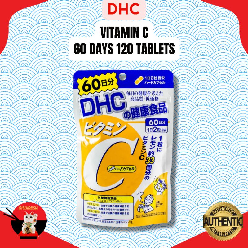 Japan DHC Vitamin C 60 Days 120 Tablets Shopee Philippines