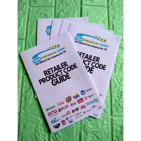 TPC UPDATED PRODUCT CODE GUIDEBooklet type Shopee Philippines